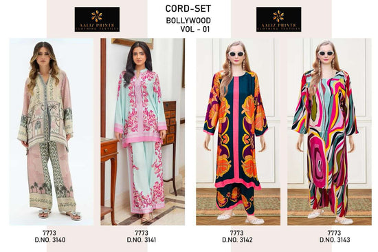 Aaliz Prints Bollywood Co-ord Set Vol-01