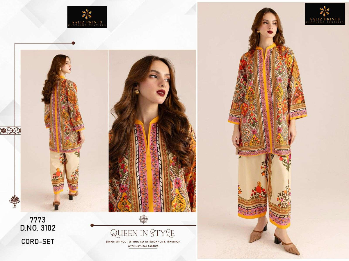 Aaliz Prints Co-ord Set Vol-12