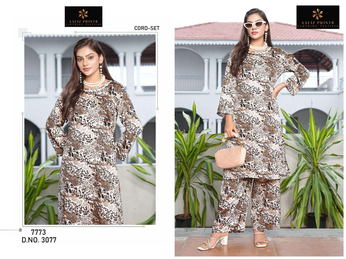 Aaliz Prints Co-ord Set Vol-12