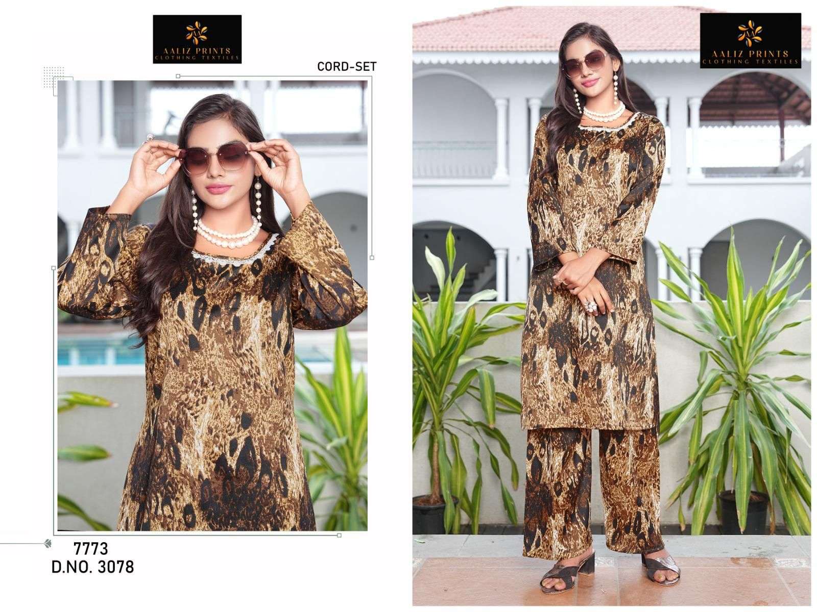 Aaliz Prints Co-ord Set Vol-12