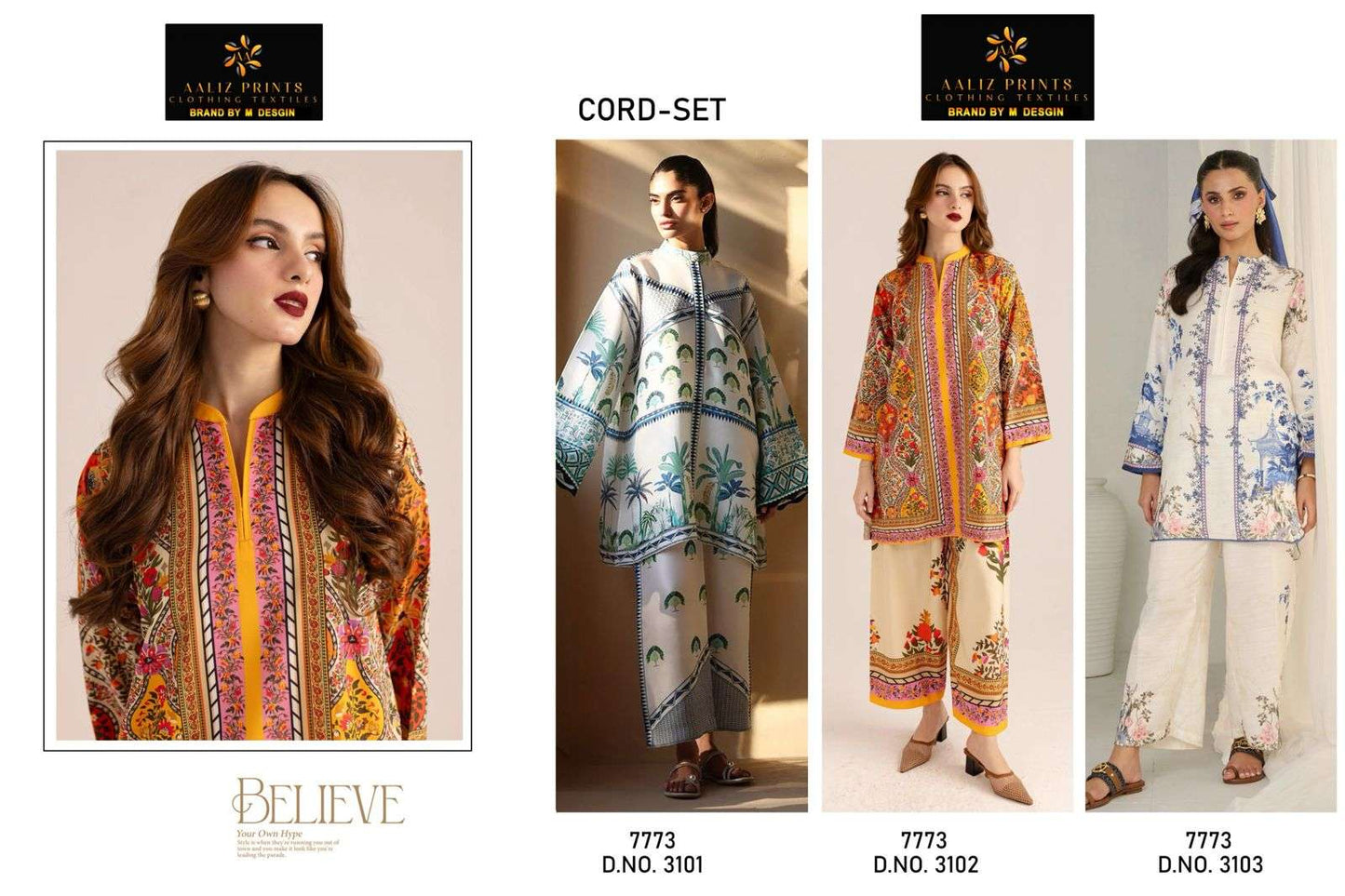 Aaliz Prints Co-ord Set Vol-12