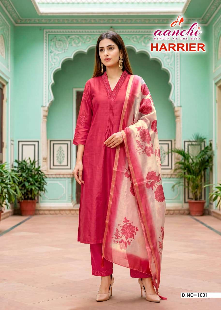 AANCHI HARRIER Fancy Embroidered Punjabi Suit Set