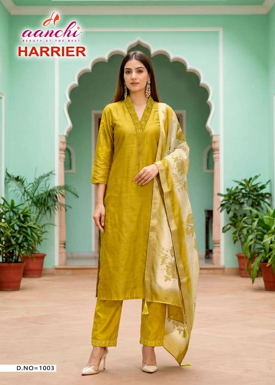 AANCHI HARRIER Fancy Embroidered Punjabi Suit Set