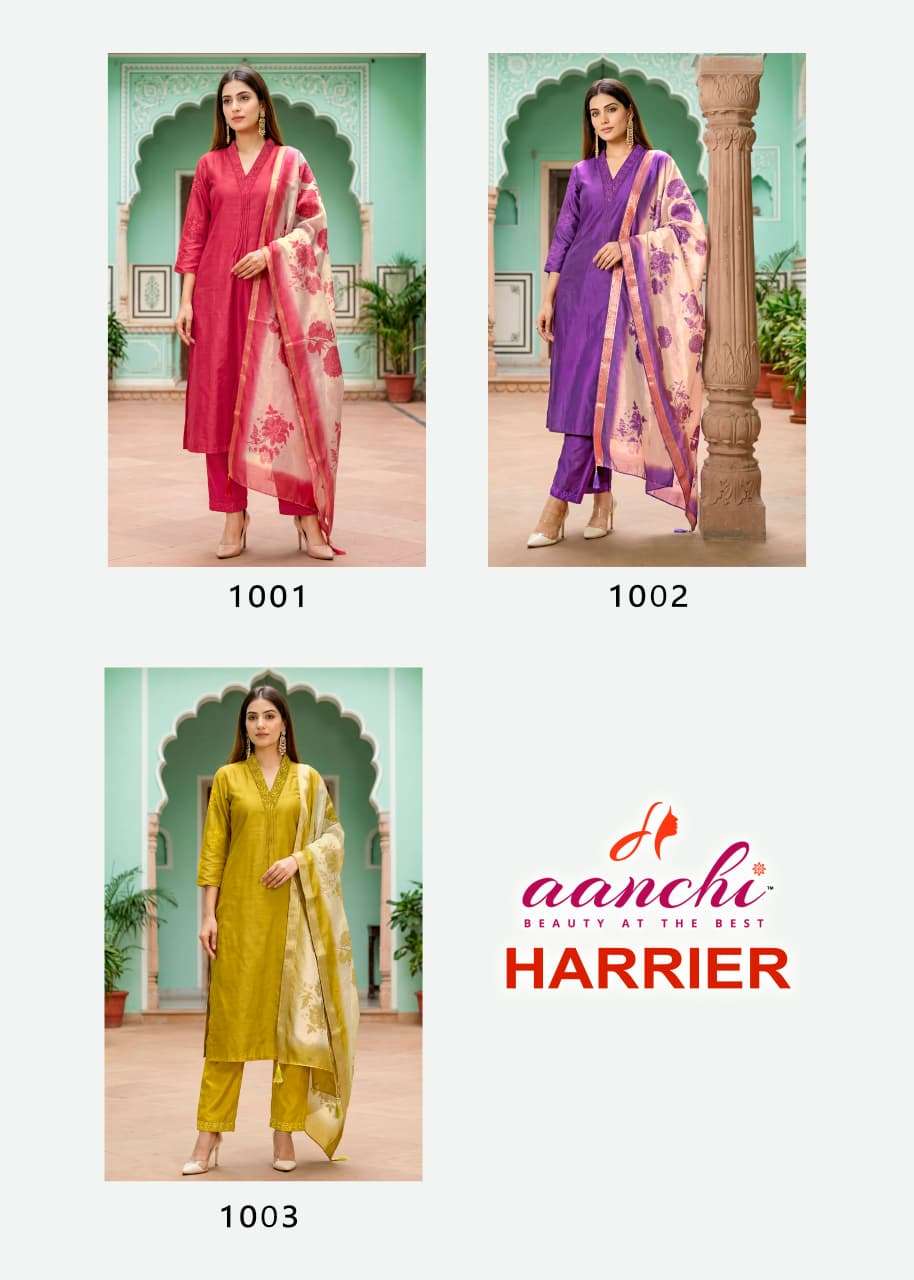 AANCHI HARRIER Fancy Embroidered Punjabi Suit Set