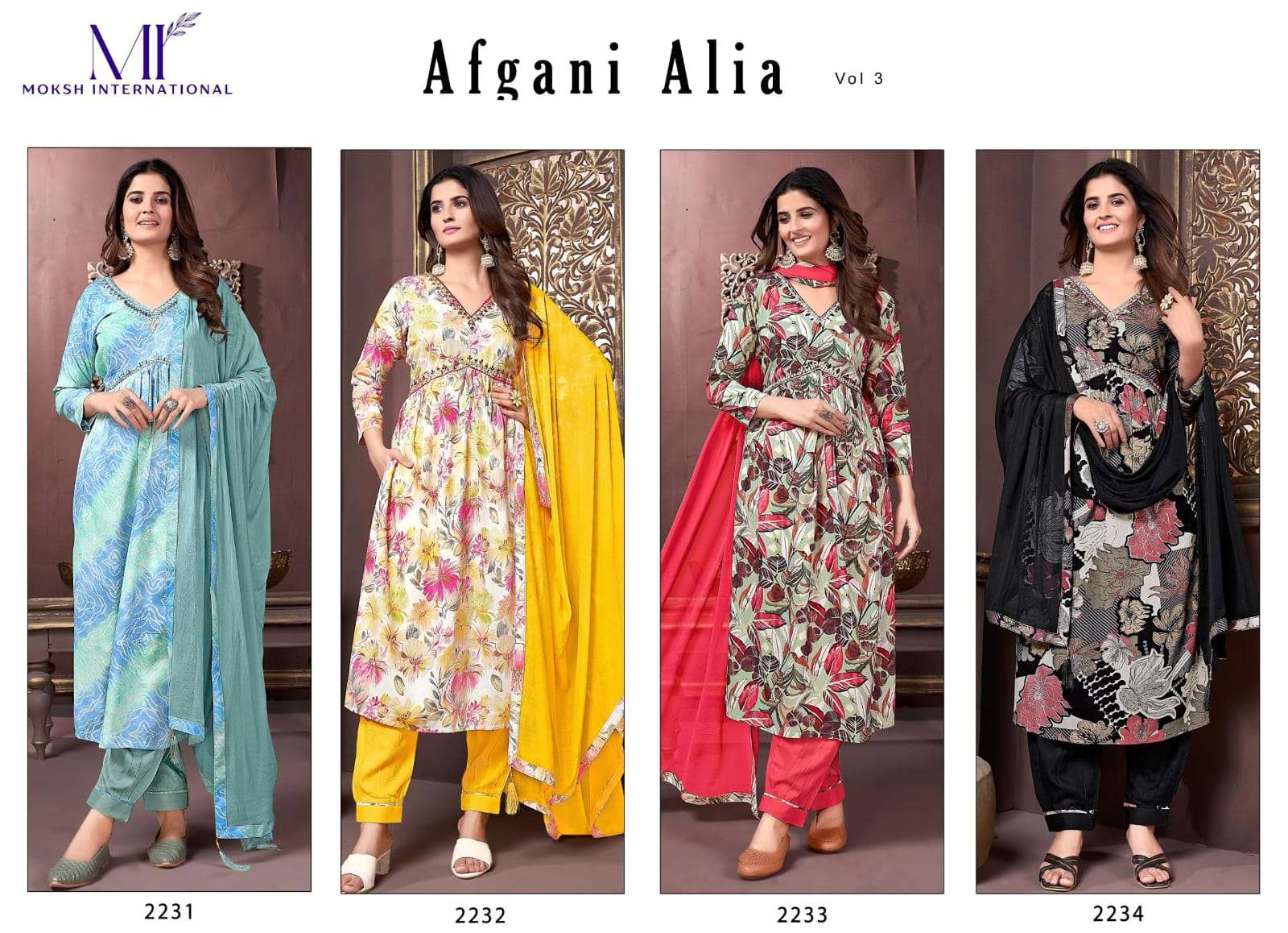 Moksh International Afgani Alia Vol-3 (4 Pcs)