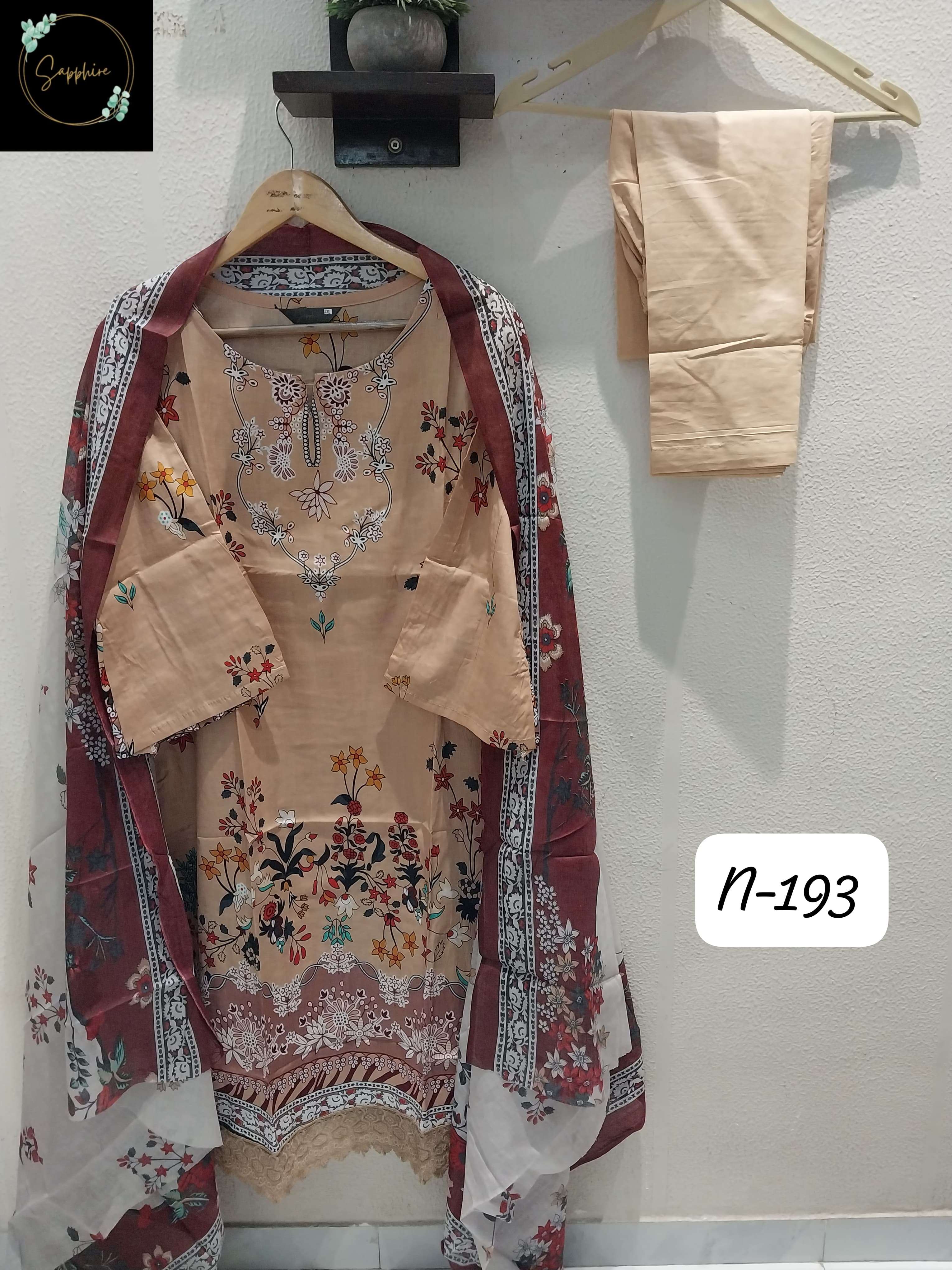 Sapphire Agha Noorain-193 (6 Pcs)