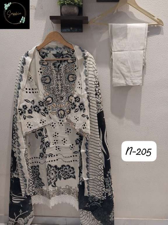 Sapphire Agha Noorain-205 (6 Pcs)
