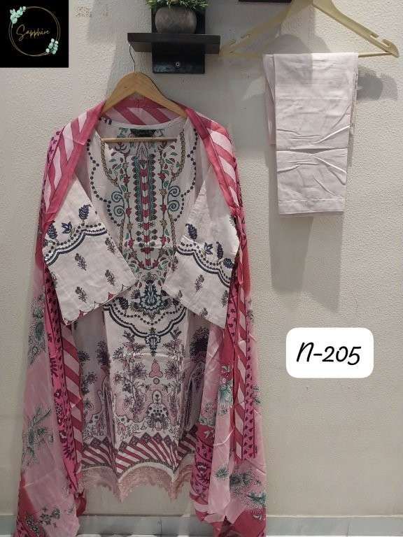 Sapphire Agha Noorain-205 (6 Pcs)
