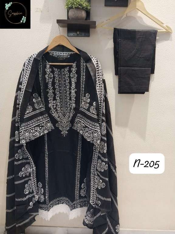 Sapphire Agha Noorain-205 (6 Pcs)