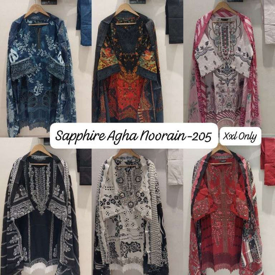 Sapphire Agha Noorain-205 (6 Pcs)
