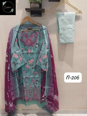 Sapphire Agha Noorain-206 (6 Pcs)