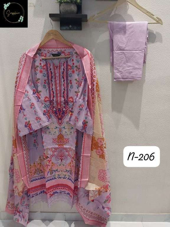 Sapphire Agha Noorain-206 (6 Pcs)