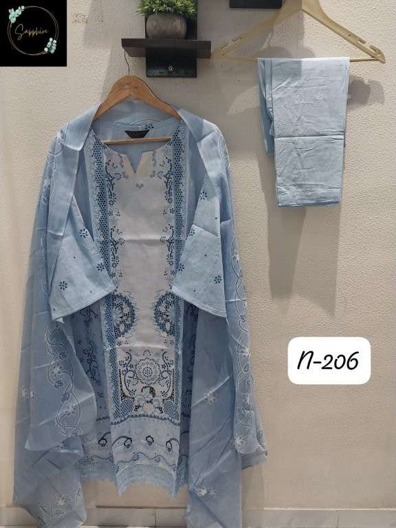 Sapphire Agha Noorain-206 (6 Pcs)