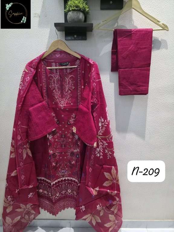 Sapphire Agha Noorain-209 (6 Pcs)