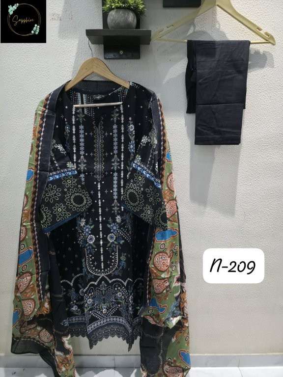 Sapphire Agha Noorain-209 (6 Pcs)