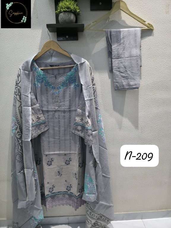 Sapphire Agha Noorain-209 (6 Pcs)