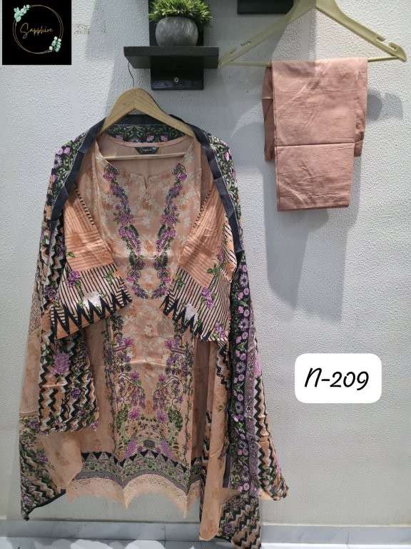 Sapphire Agha Noorain-209 (6 Pcs)