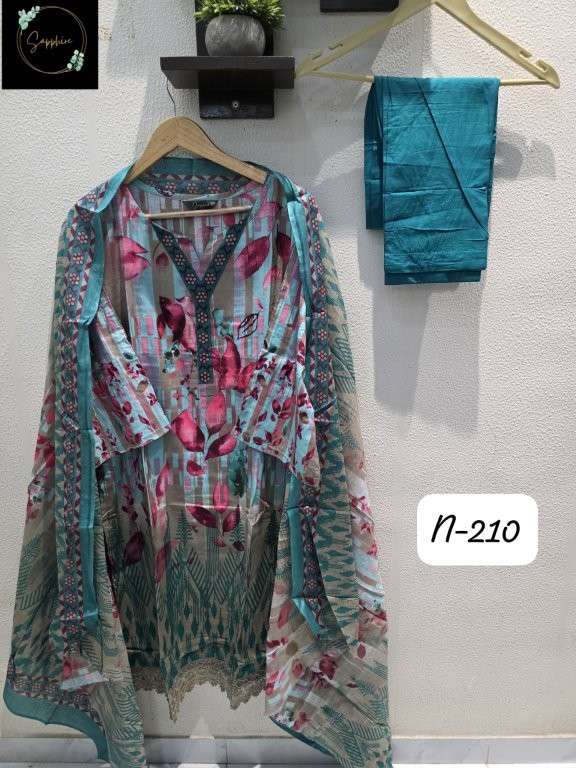 Sapphire Agha Noorain-210 (6 Pcs)