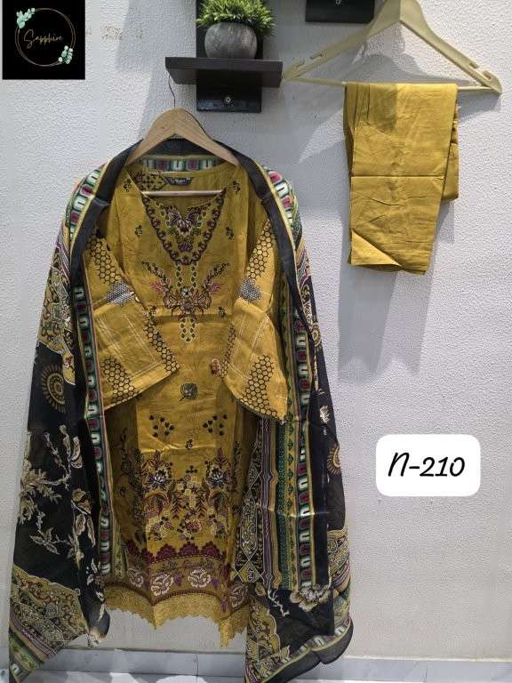 Sapphire Agha Noorain-210 (6 Pcs)