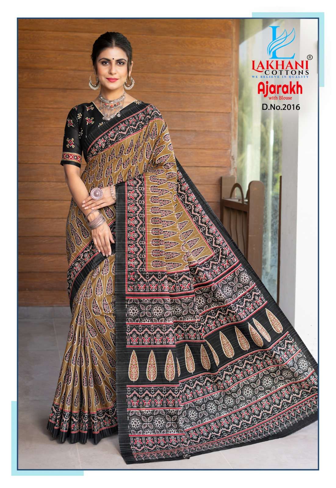 Lakhani Cotton Ajrakh Vol-2
