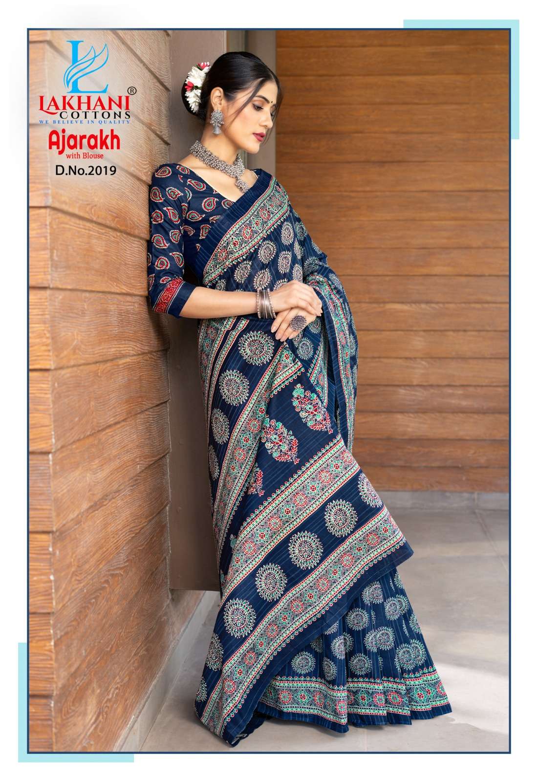Lakhani Cotton Ajrakh Vol-2