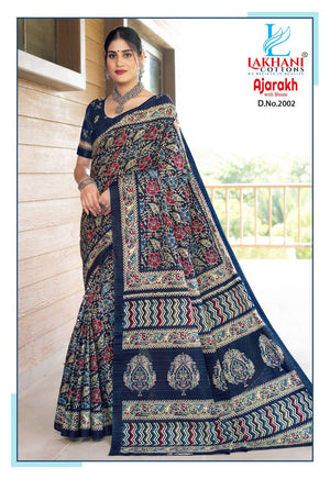 Lakhani Cotton Ajrakh Vol-2