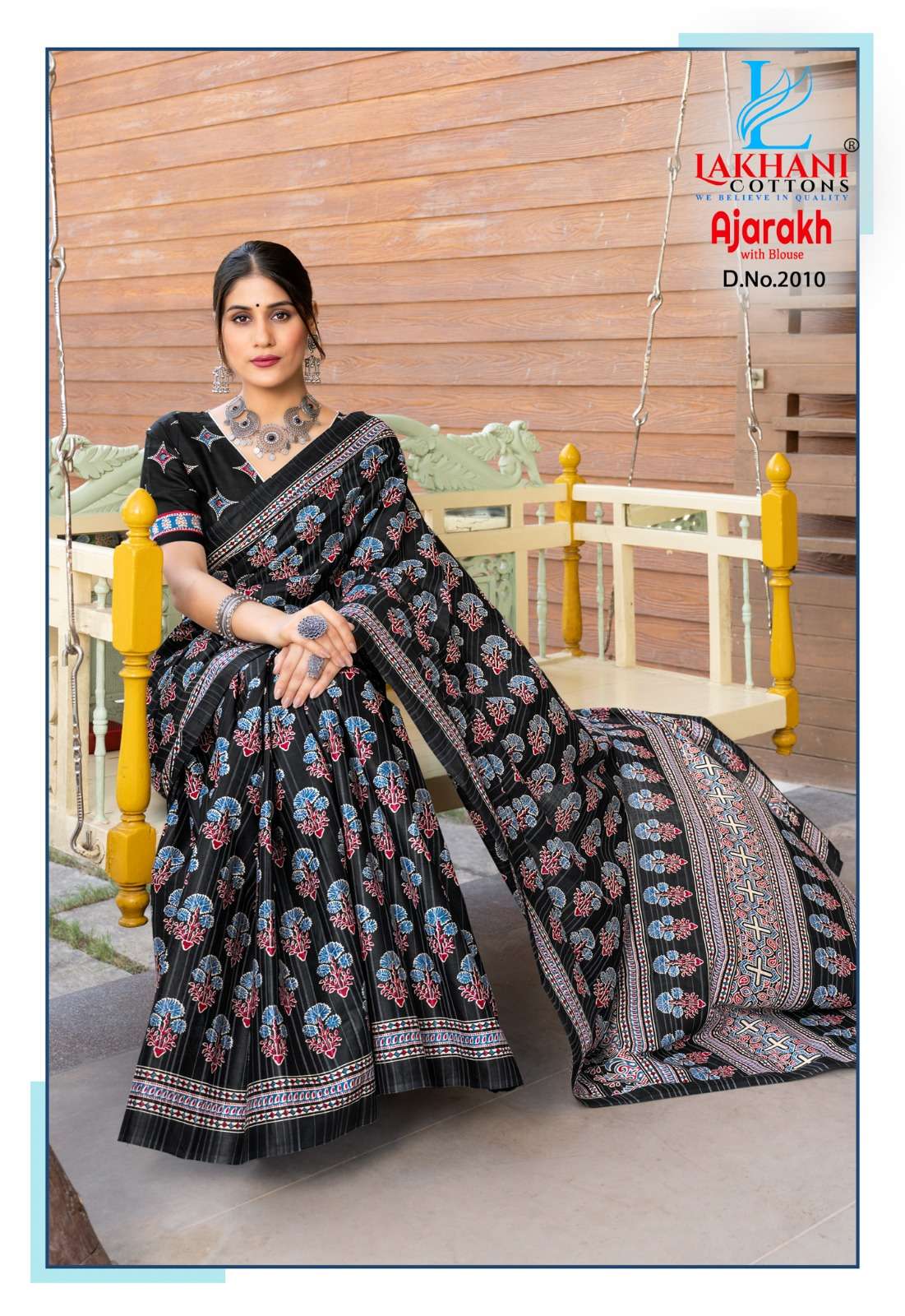 Lakhani Cotton Ajrakh Vol-2