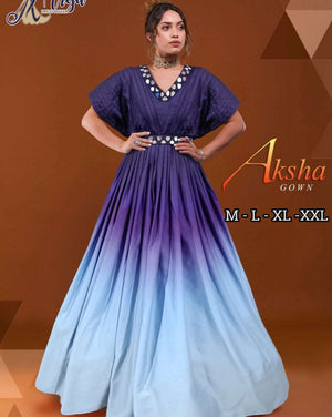 Arya Dress Maker Aksha Gown (5 Pcs)