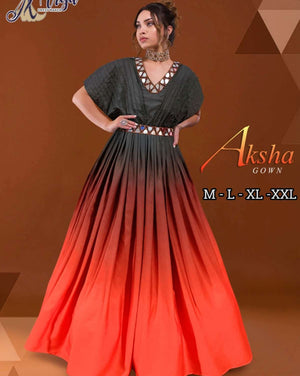 Arya Dress Maker Aksha Gown (5 Pcs)