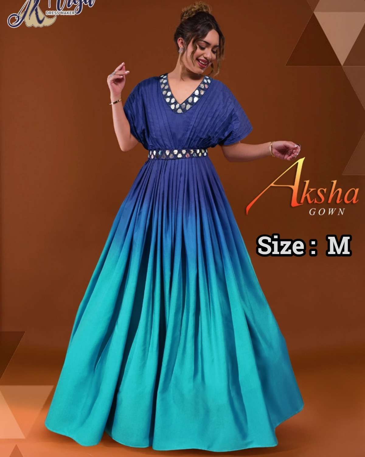 Arya Dress Maker Aksha Gown (5 Pcs)