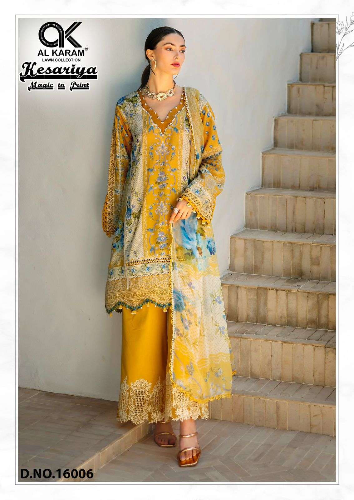 Al Karam Kesariya Vol-16  (6 Pcs)