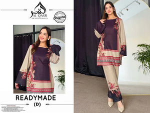 Al-qasr Co-ord Set - 245