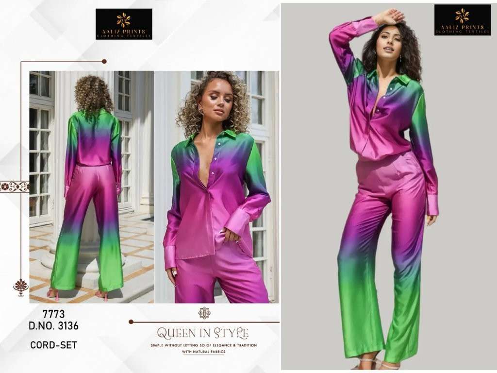 Aaliz Prints Hollywood Co-ord Set Vol-01