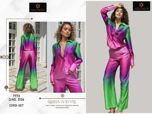 Aaliz Prints Hollywood Co-ord Set Vol-01