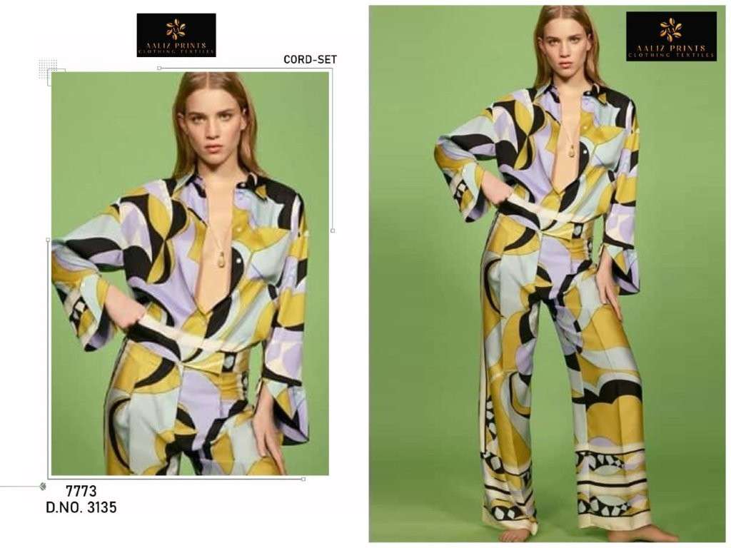 Aaliz Prints Hollywood Co-ord Set Vol-01
