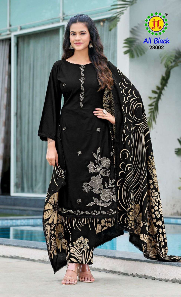 Jt Textile All Black Vol-28