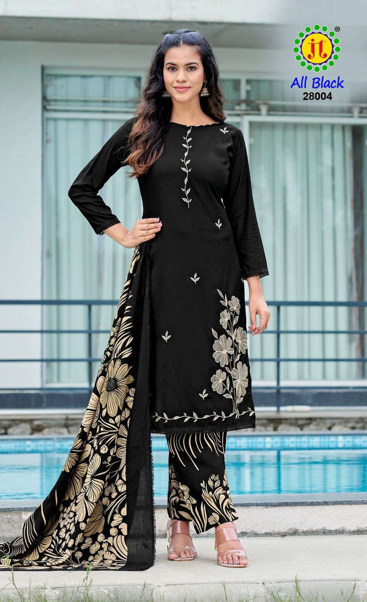 Jt Textile All Black Vol-28