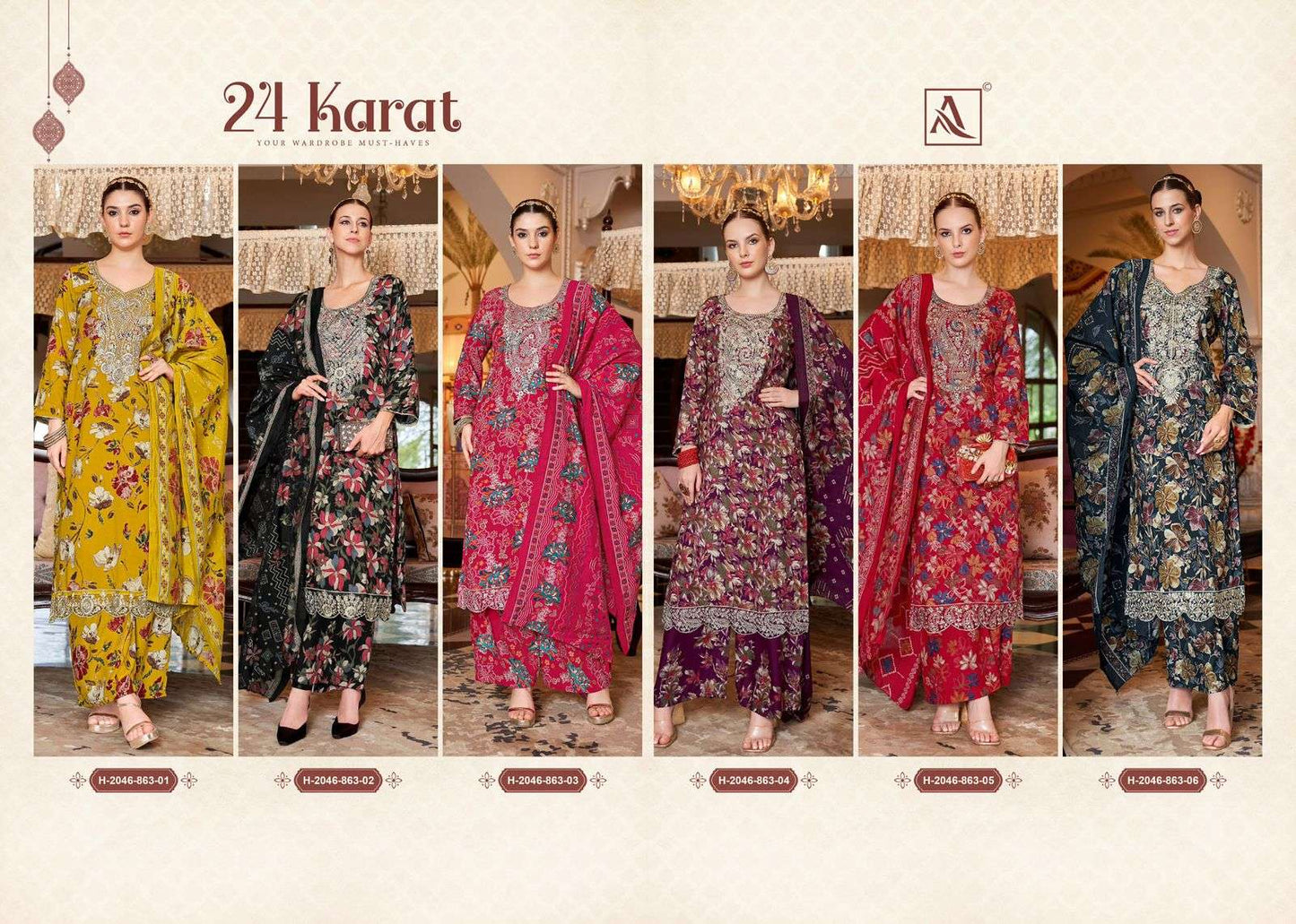 Alok Suit 24 Karat