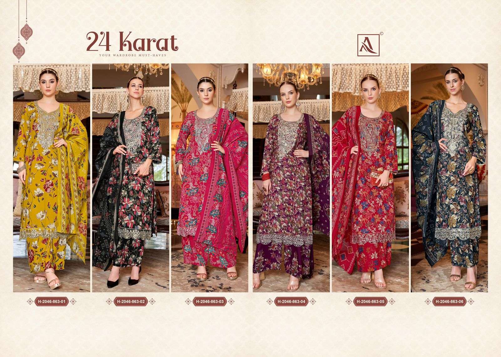 Alok Suit 24 Karat