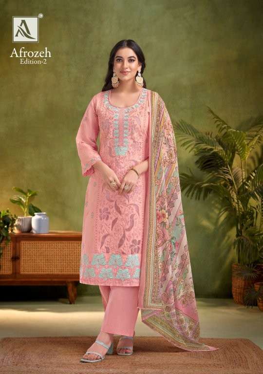 Alok Suit Afrozeh Vol-03 (6 Pcs)