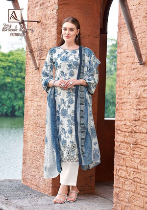 Alok Suit Black Berry Vol-03