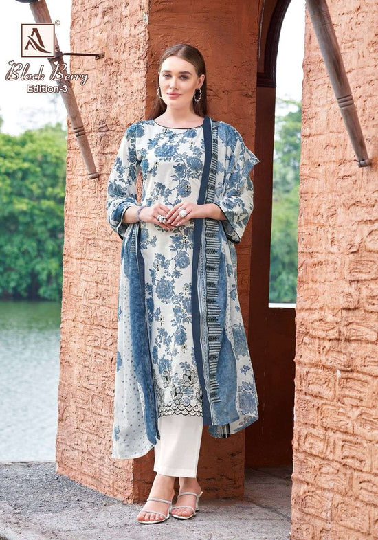 Alok Suit Black Berry Vol-03