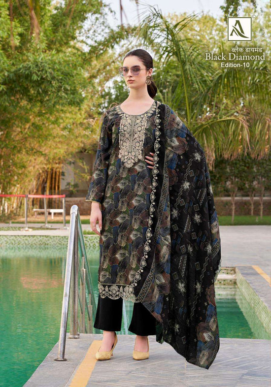 Alok Suit Black Diamond Vol-10