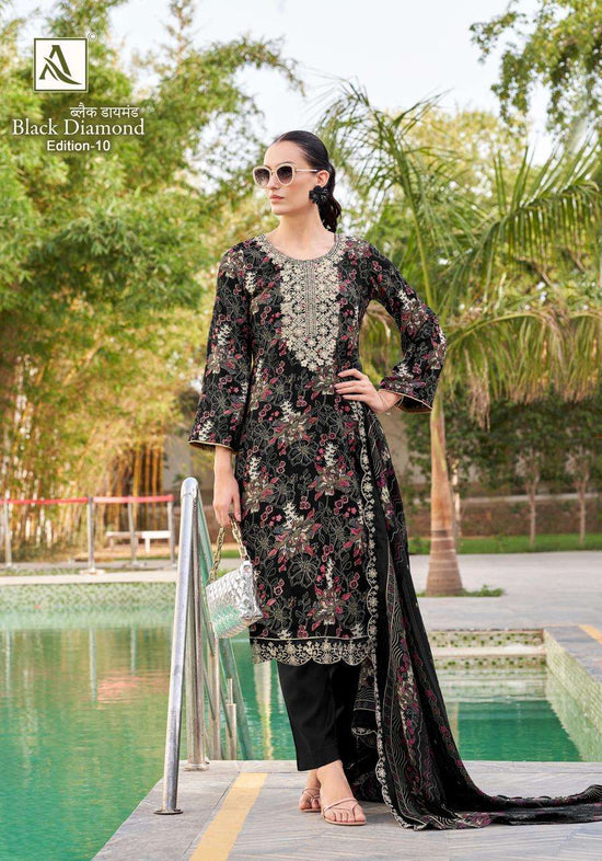Alok Suit Black Diamond Vol-10