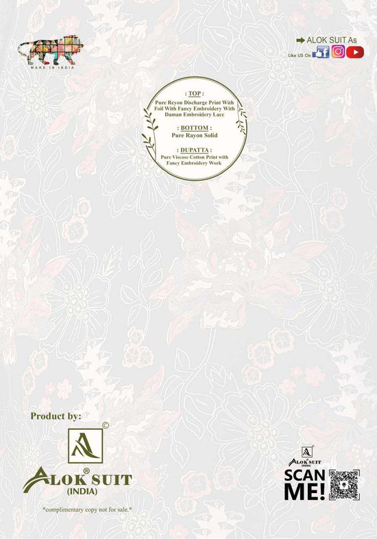 Alok Suit Black Diamond Vol-10