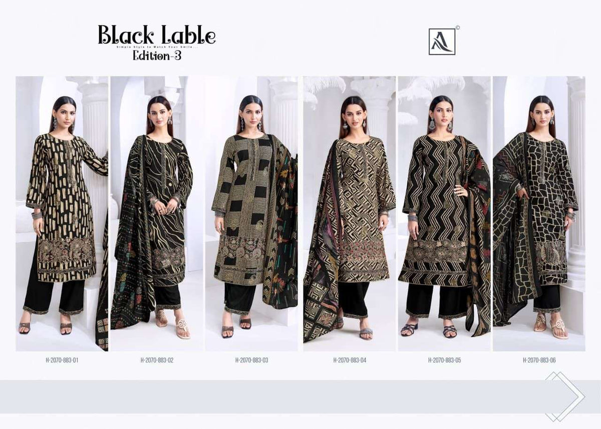 Alok Suit Black Lable Vol-03