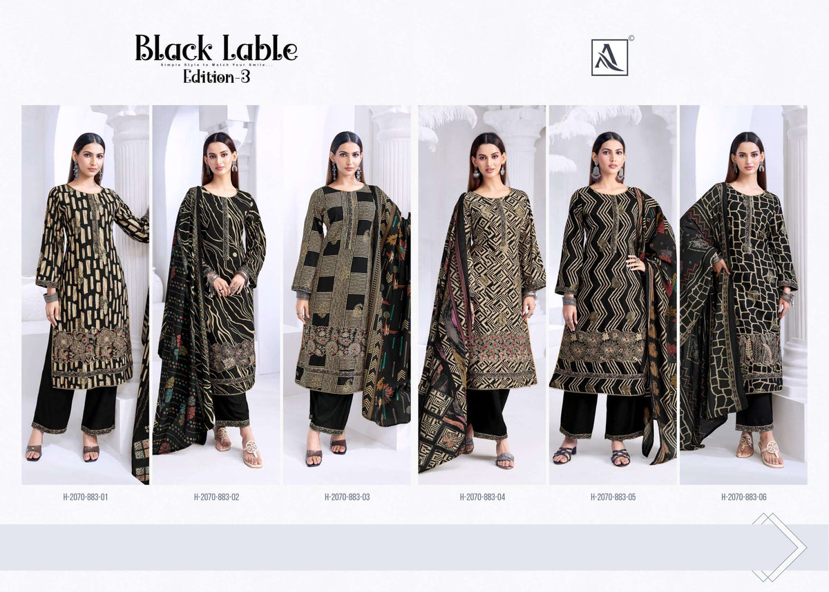 Alok Suit Black Lable Vol-03