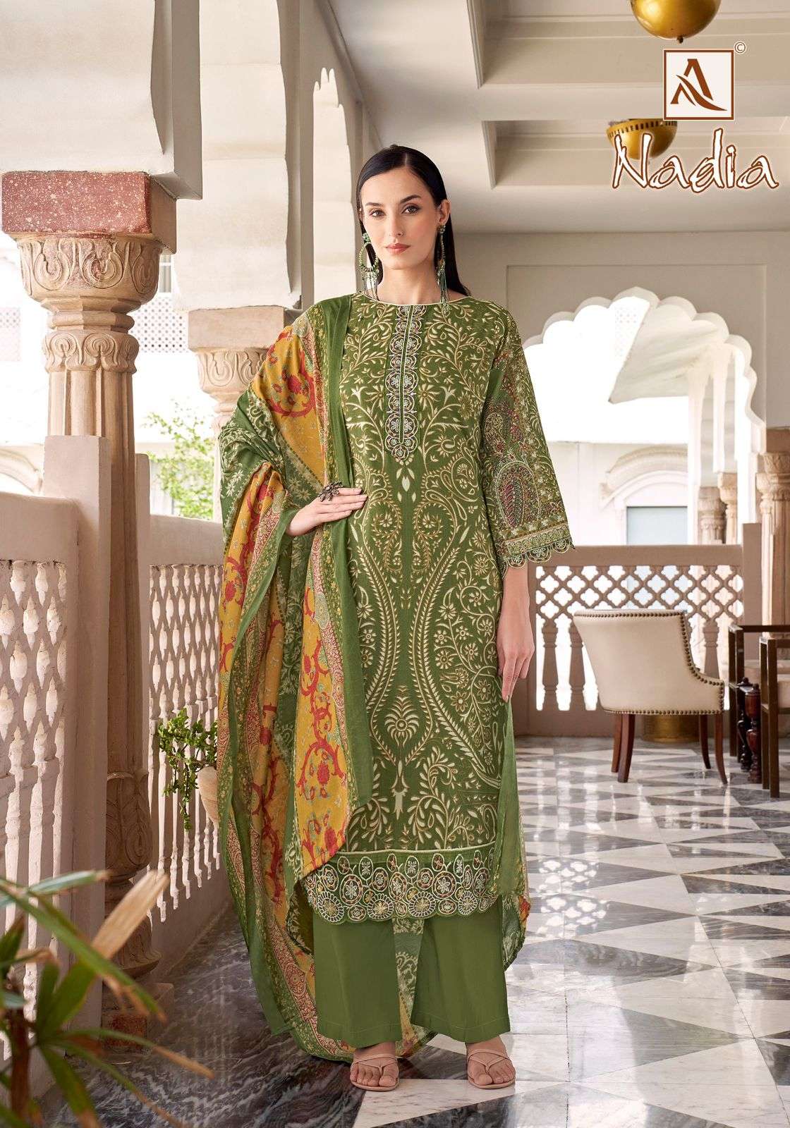 Alok Suit Nadia