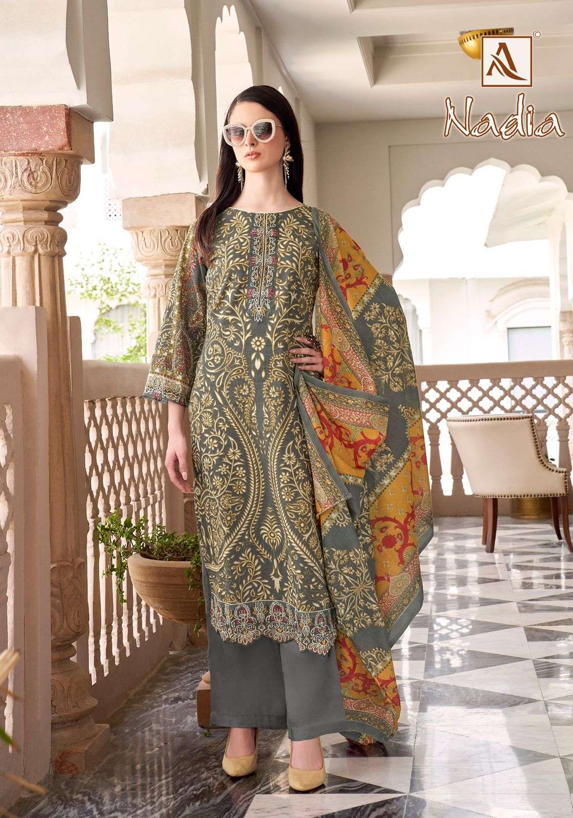 Alok Suit Nadia