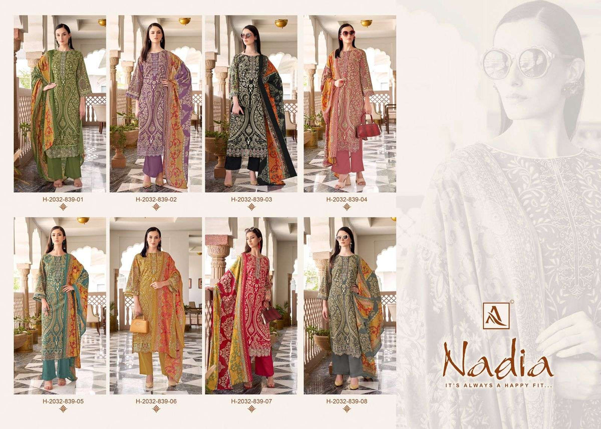 Alok Suit Nadia
